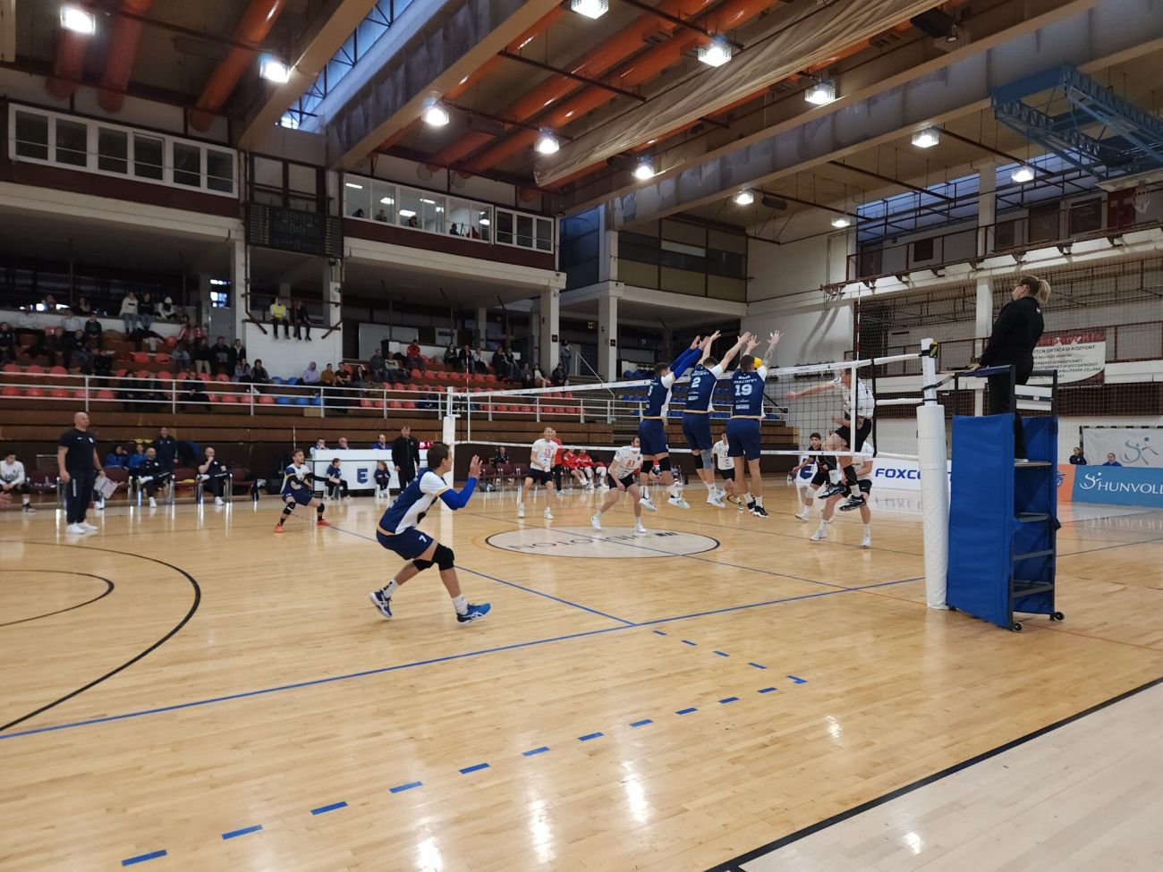 Szettvesztés nélkül győzött a MÁV Előre SC-Foxconn férfi röplabdacsapata